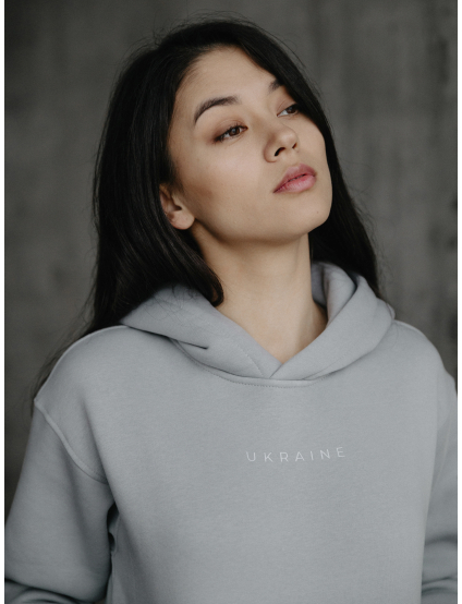 Картинка Худі "UKRAINE"  сіре